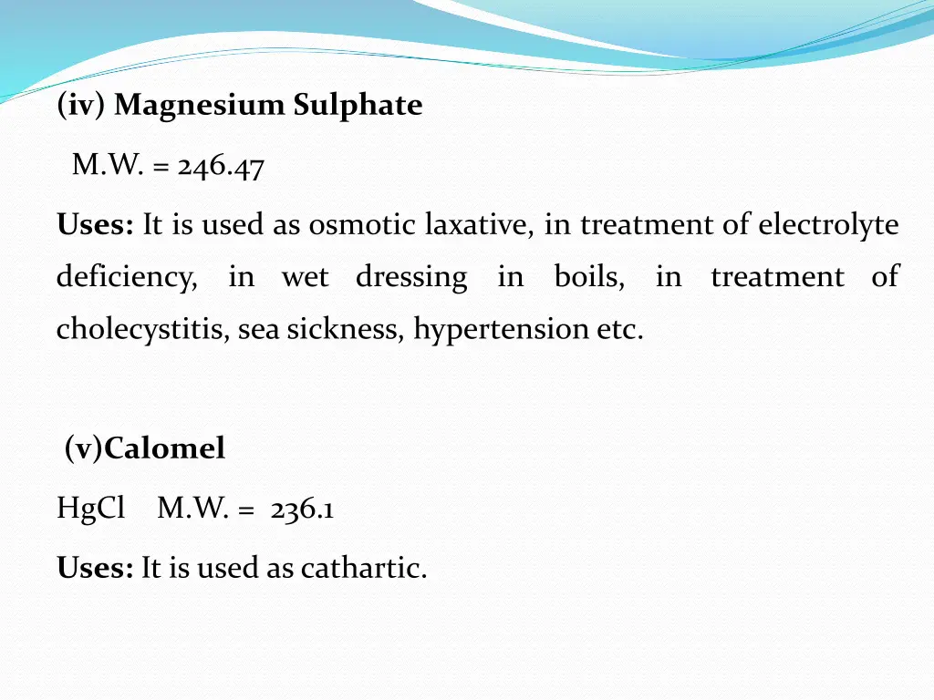 iv magnesium sulphate