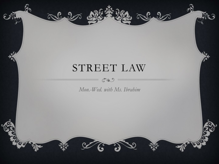 street law