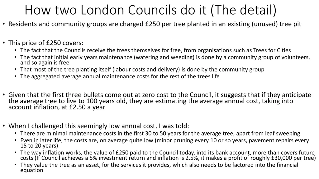 how two london councils do it the detail