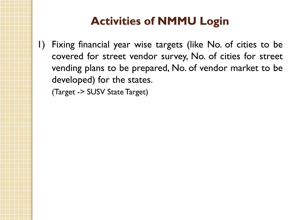 activities of nmmu login