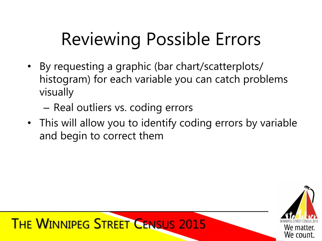 reviewing possible errors 1