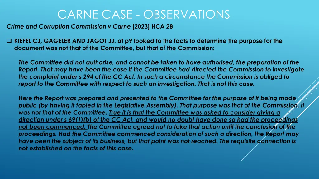 carne case observations crime and corruption 2