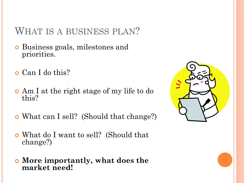 w hat is a business plan