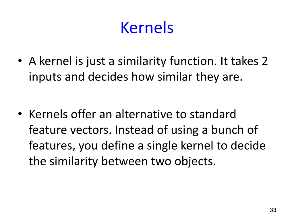 kernels