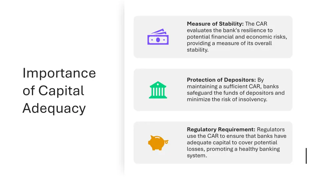 measure of stability the car evaluates the bank