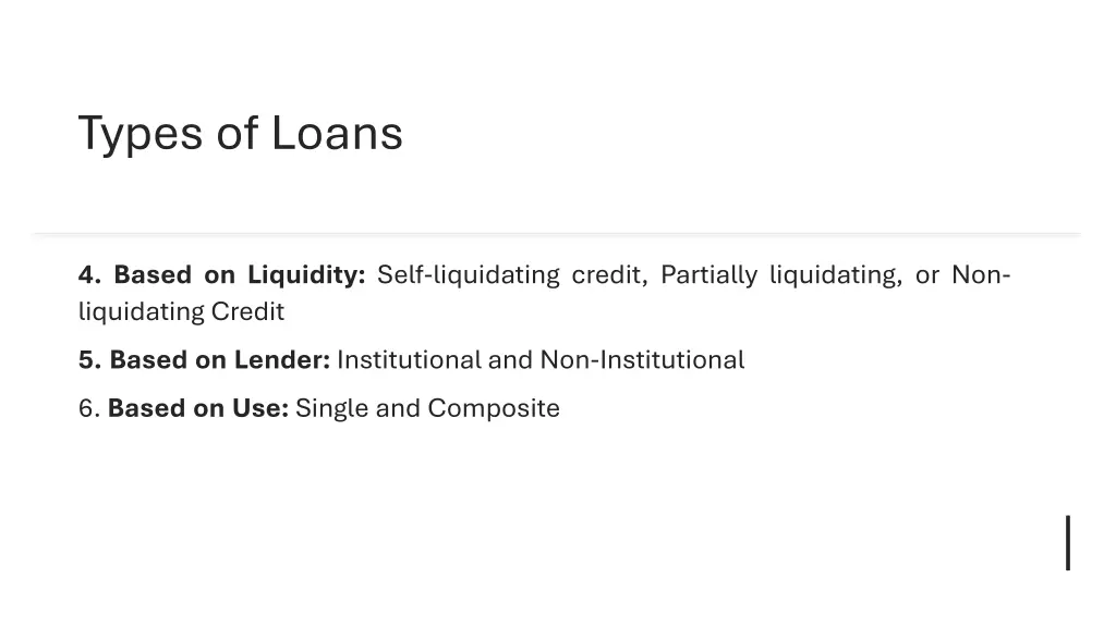 types of loans 1