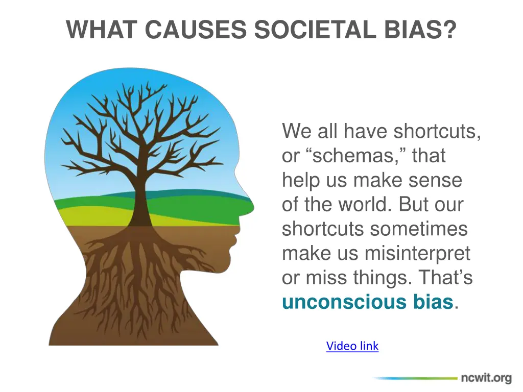 what causes societal bias