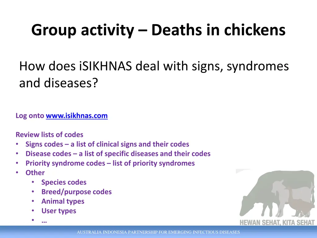 group activity deaths in chickens 2