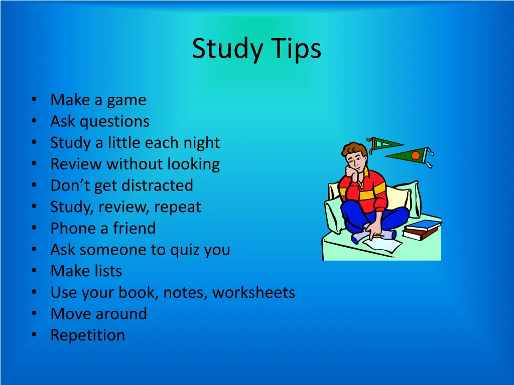 study tips