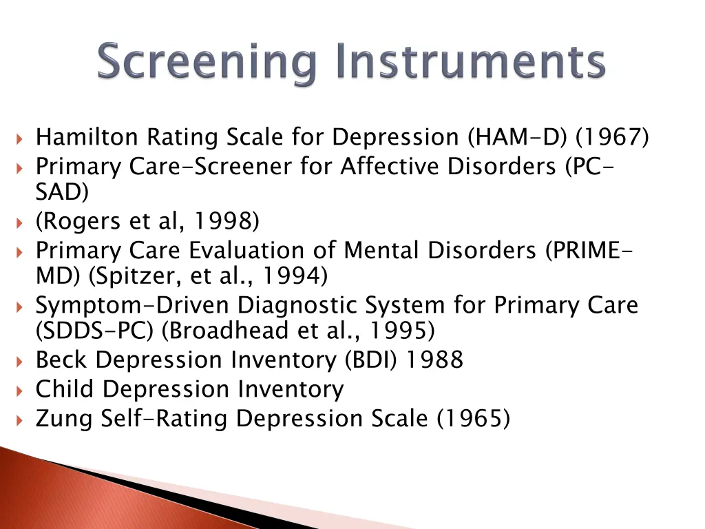 hamilton rating scale for depression ham d 1967