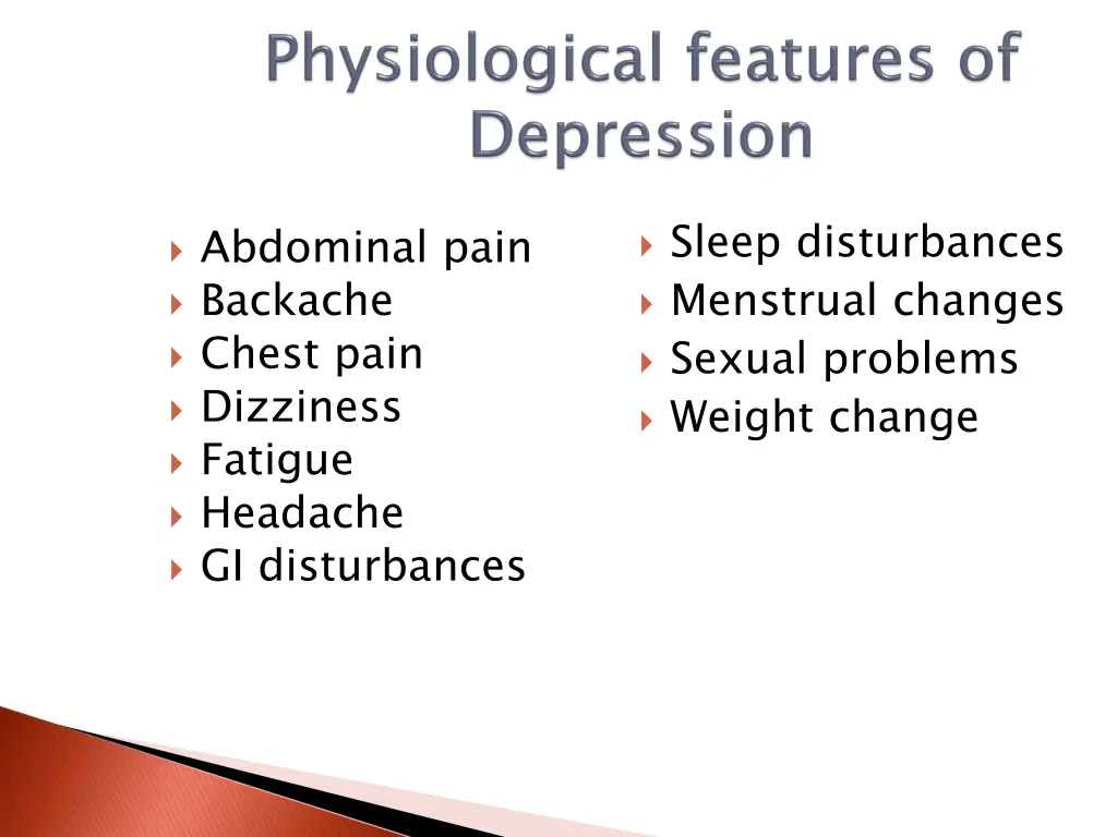 sleep disturbances menstrual changes sexual