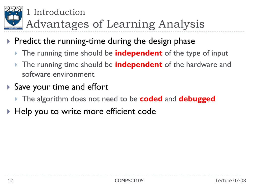 1 introduction advantages of learning analysis