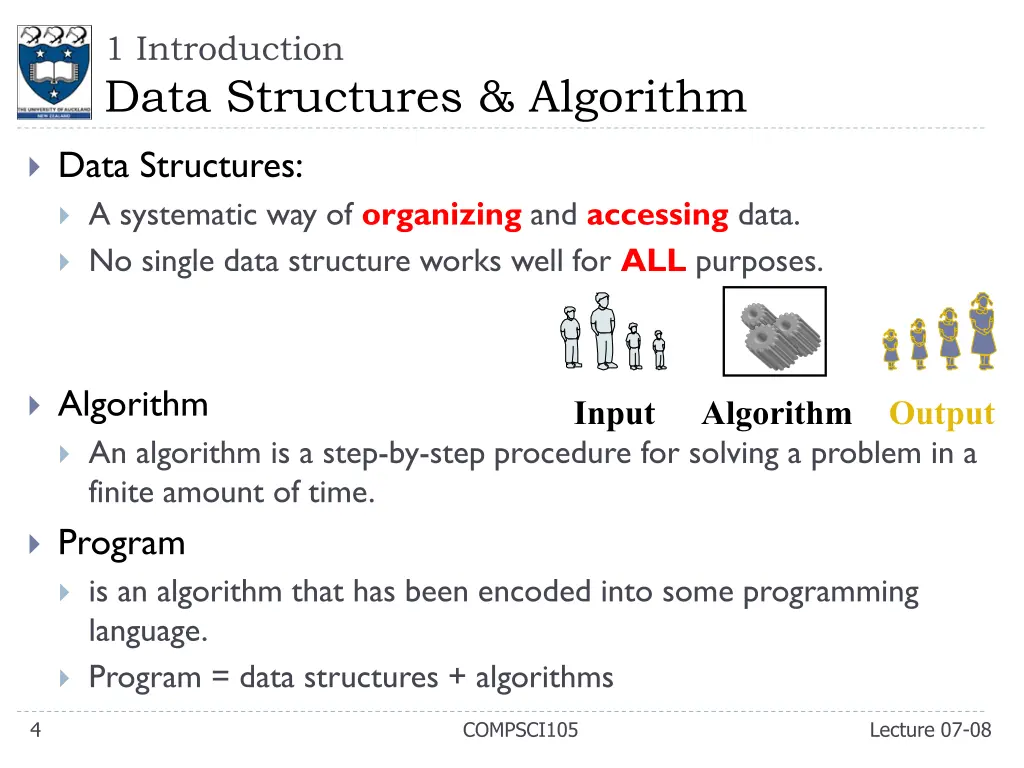 1 introduction data structures algorithm