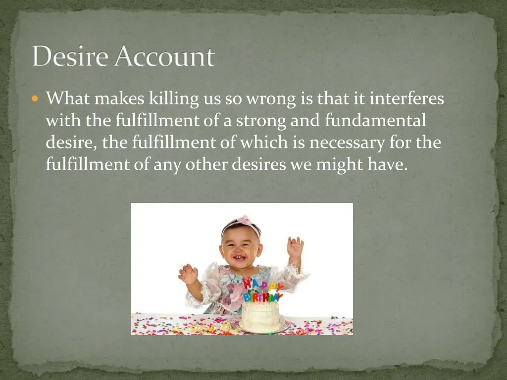 desire account