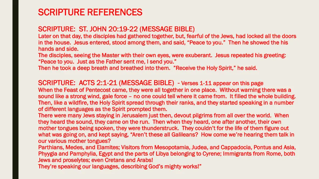 scripture references scripture references