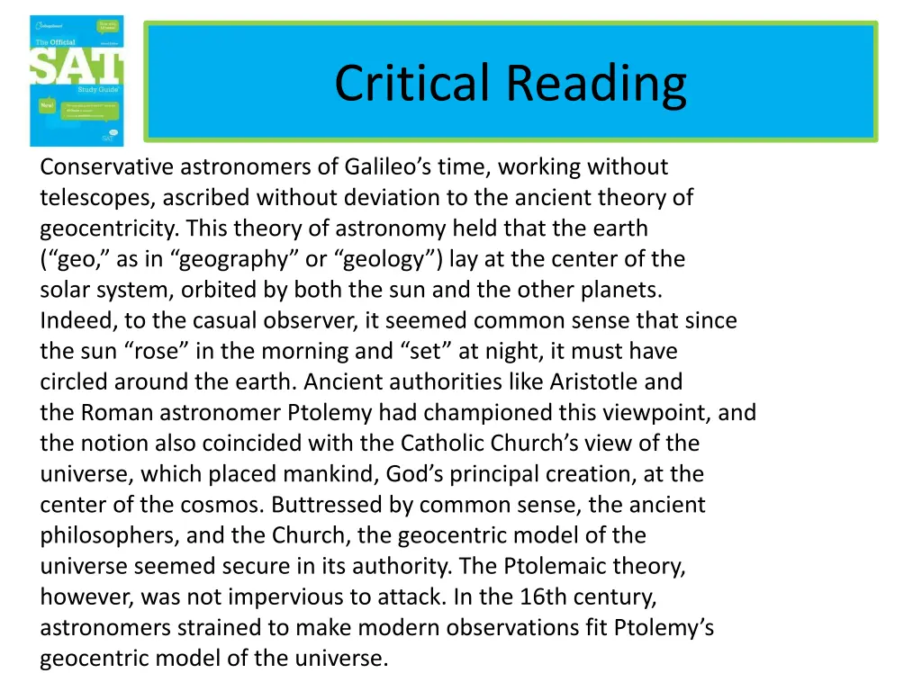 critical reading 3