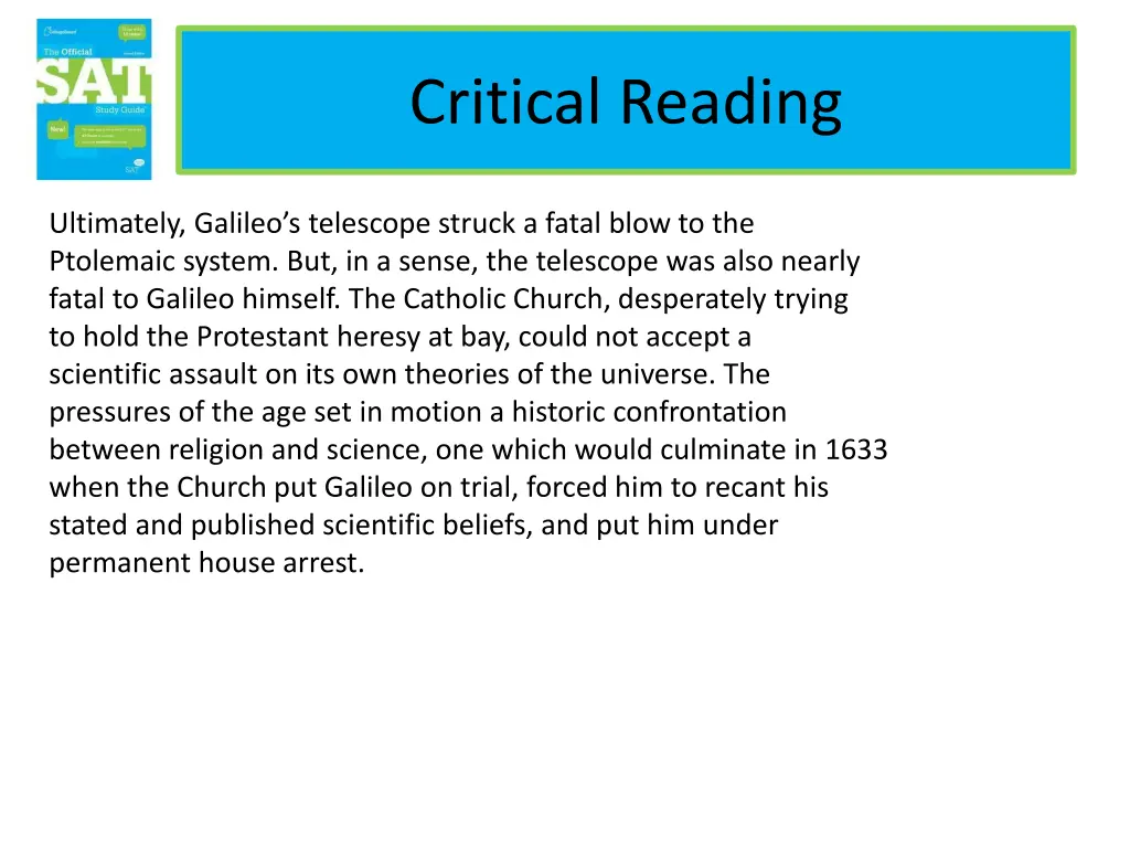 critical reading 5