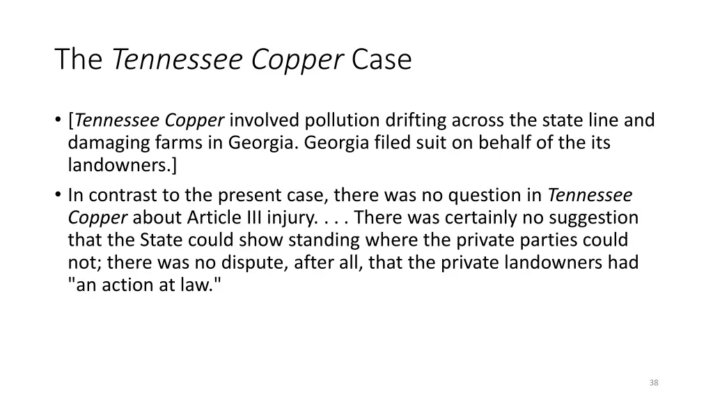 the tennessee copper case