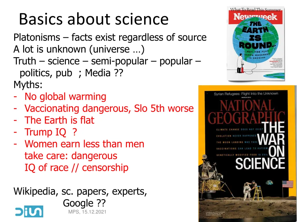 basics about science platonisms facts exist