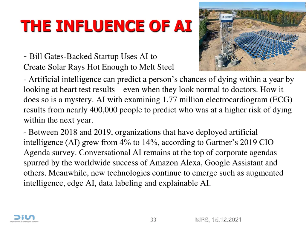 the influence of ai 1