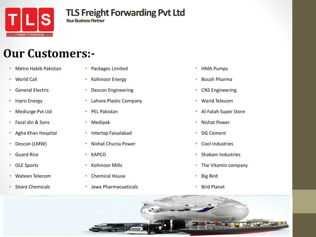 tls freight forwarding pvt ltd your business 10