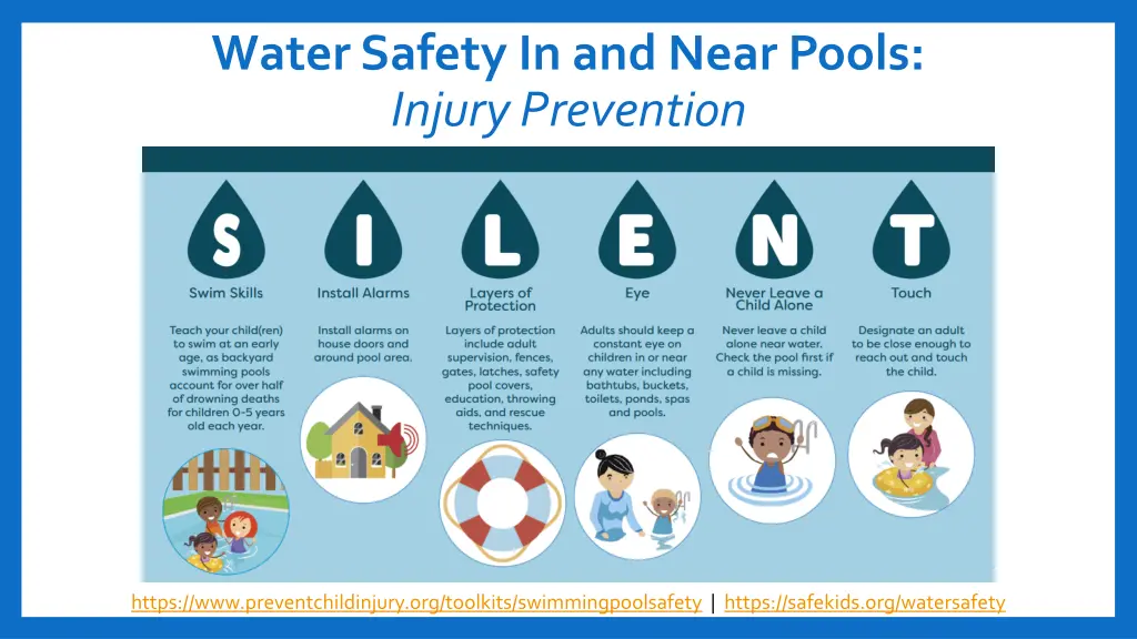 water safety in and near pools injury prevention