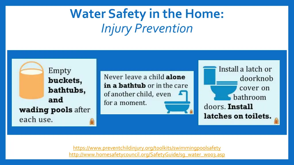 water safety in the home injury prevention