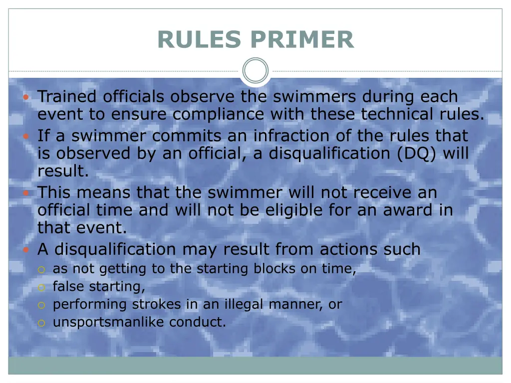 rules primer 1