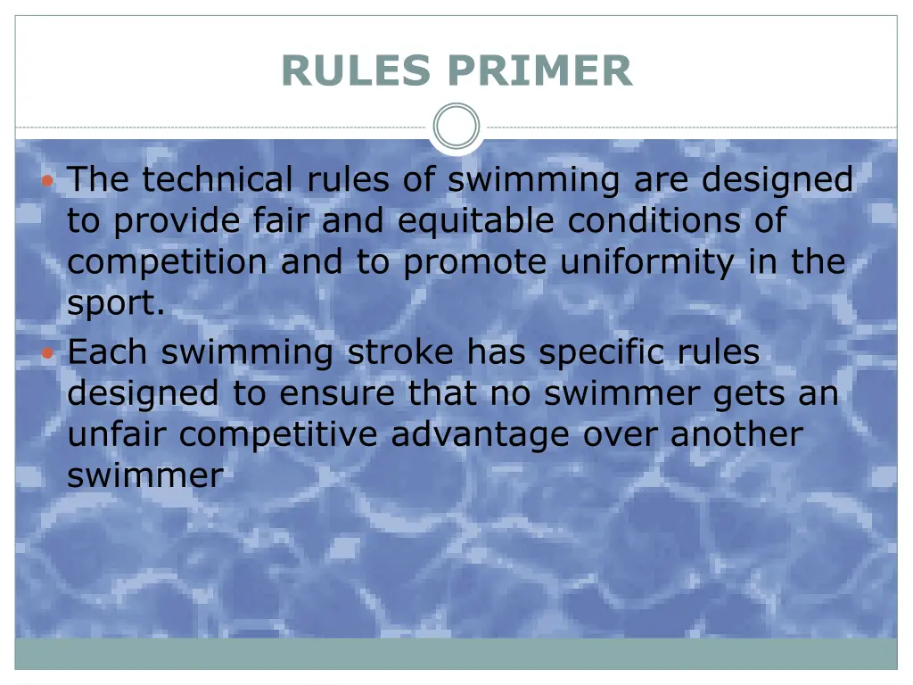 rules primer