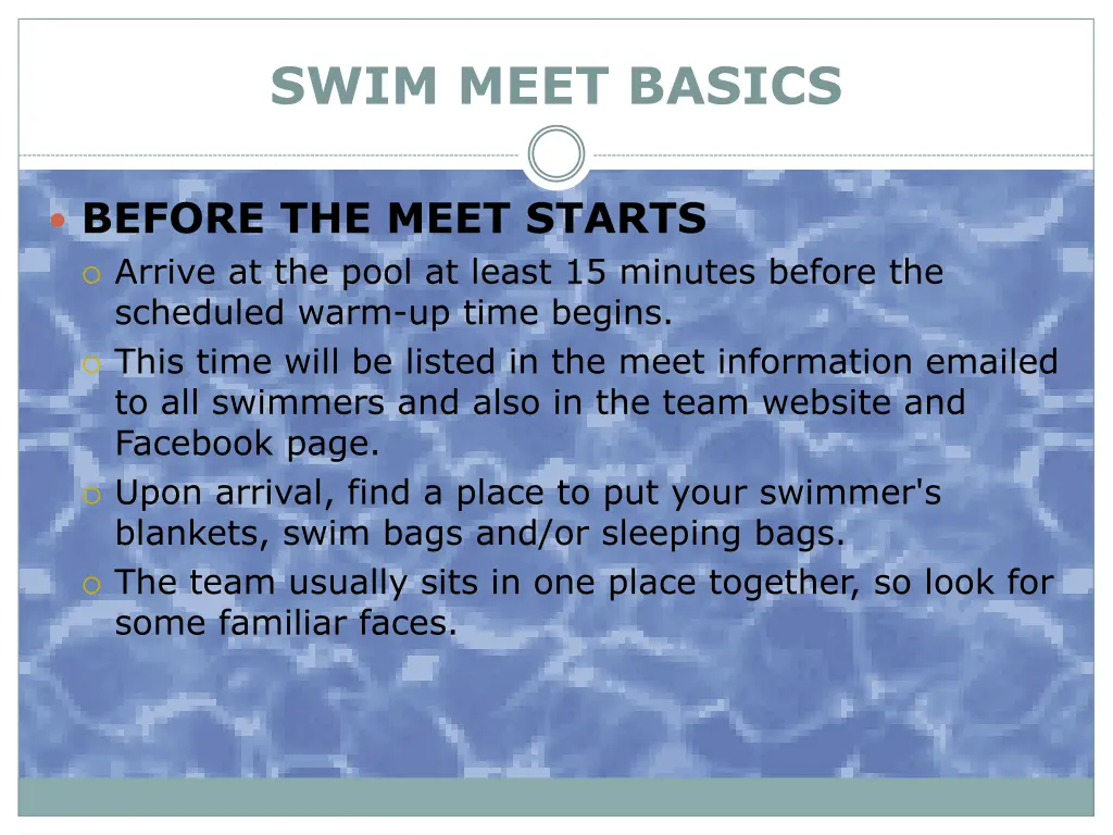 swim meet basics 1