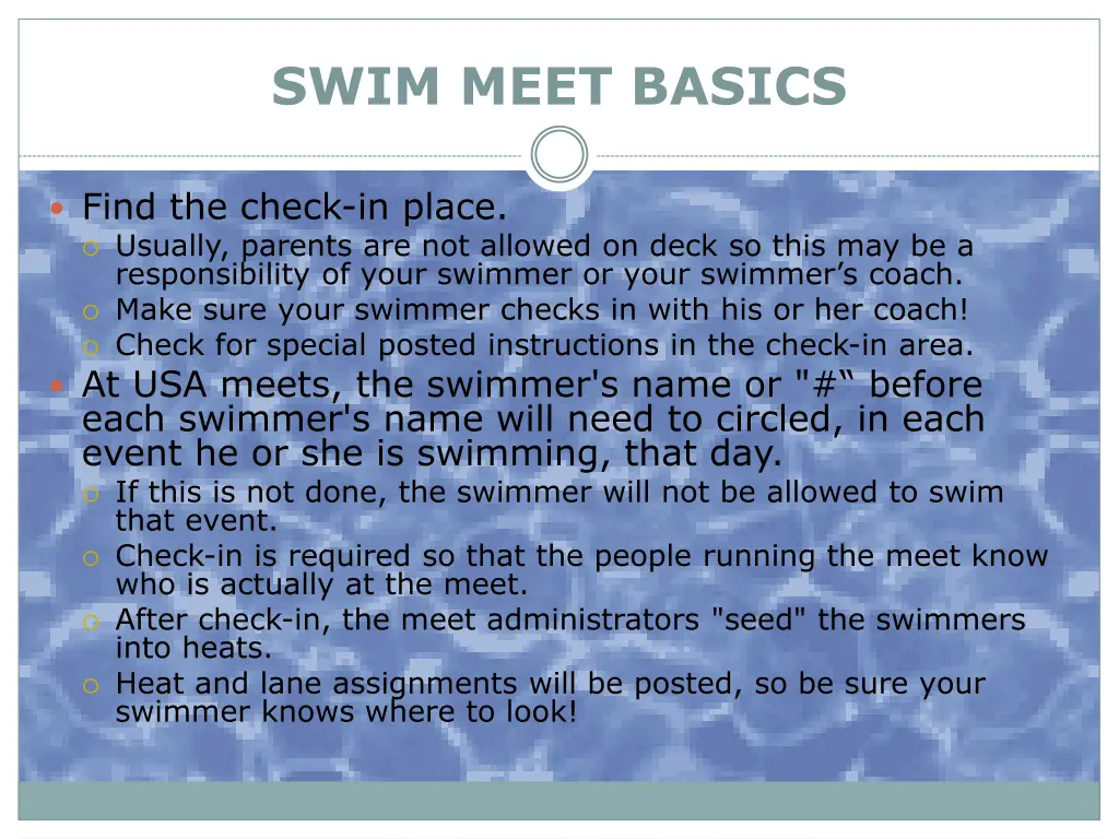 swim meet basics 2