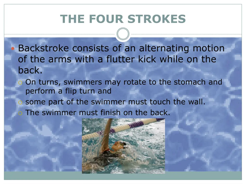 the four strokes 1