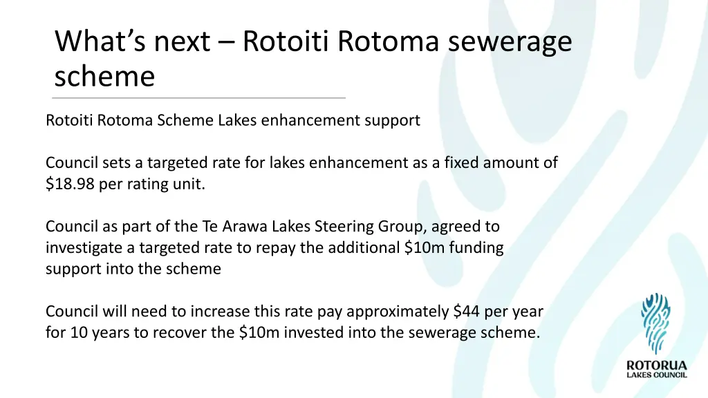 what s next rotoiti rotoma sewerage scheme 1