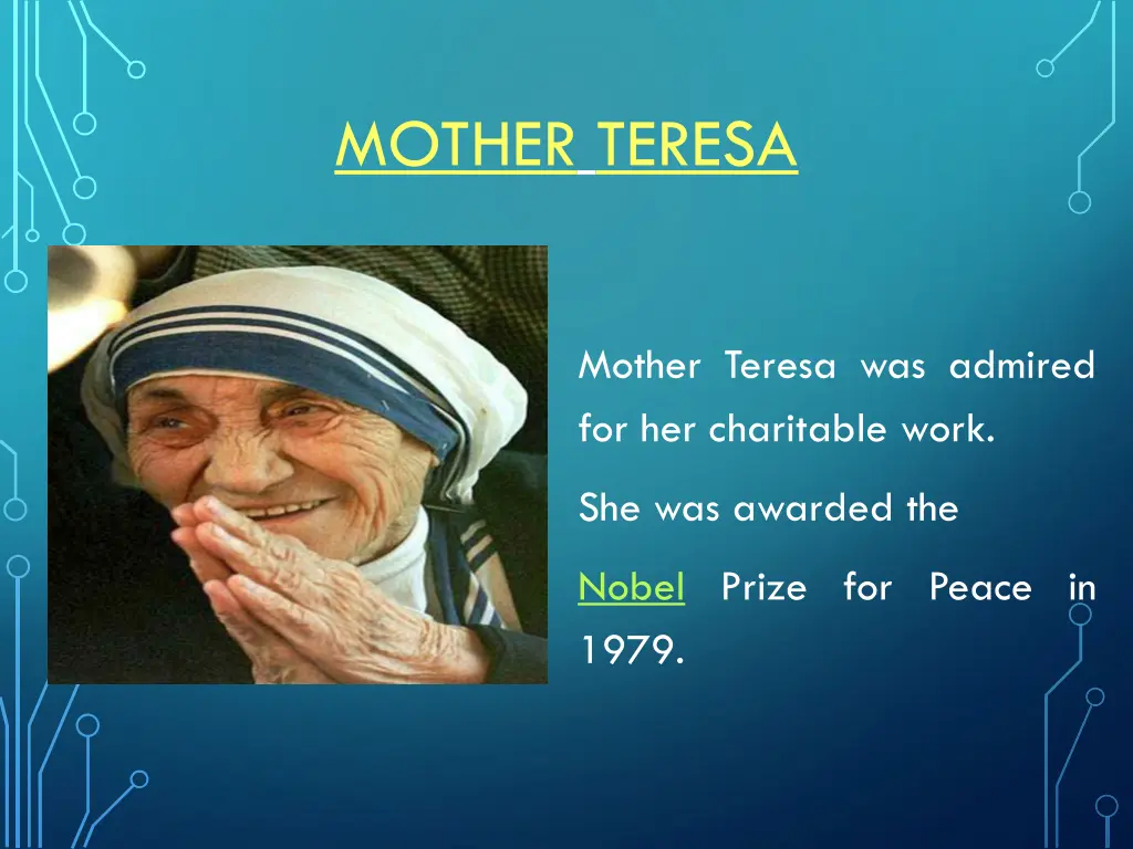 mother teresa