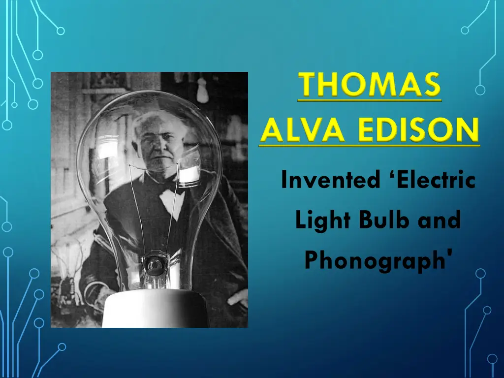 thomas alva edison