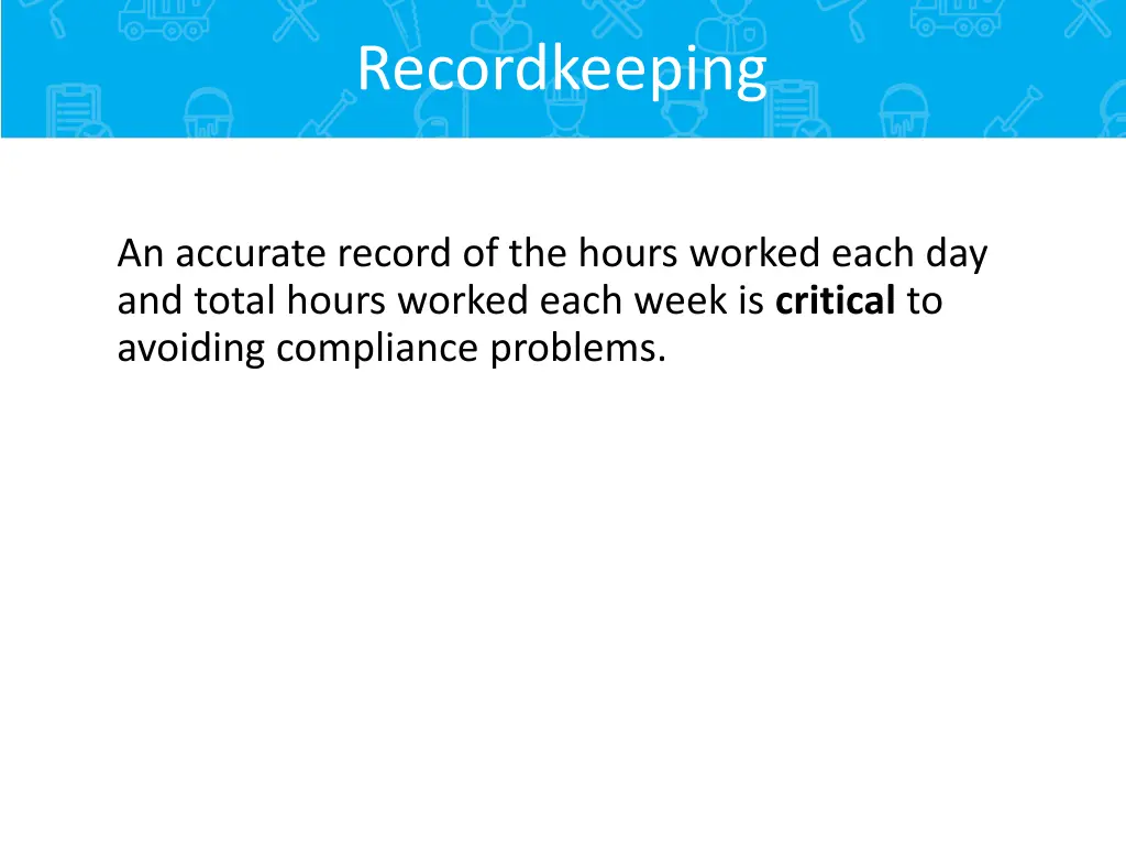 recordkeeping 2