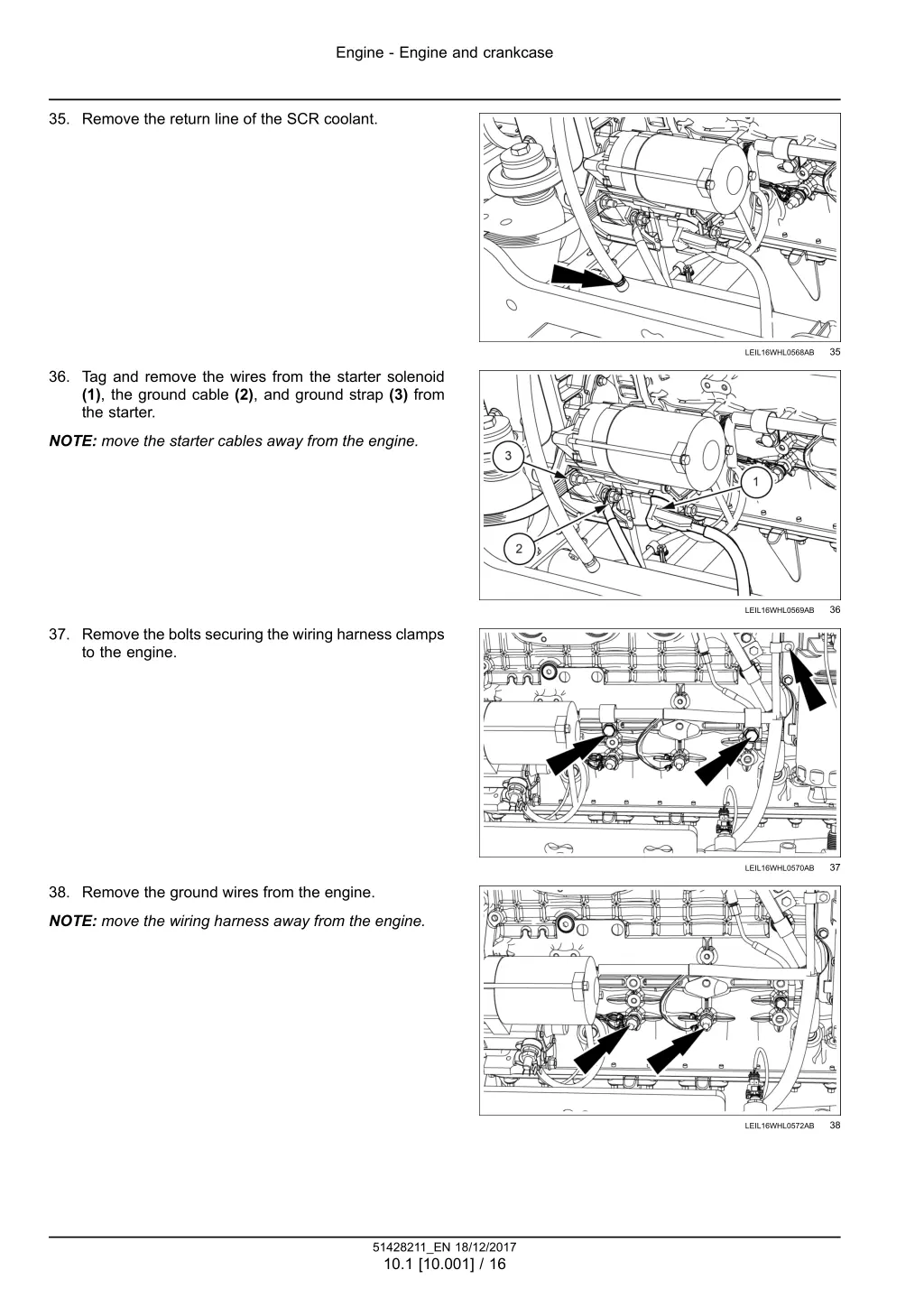 engine engine and crankcase 13