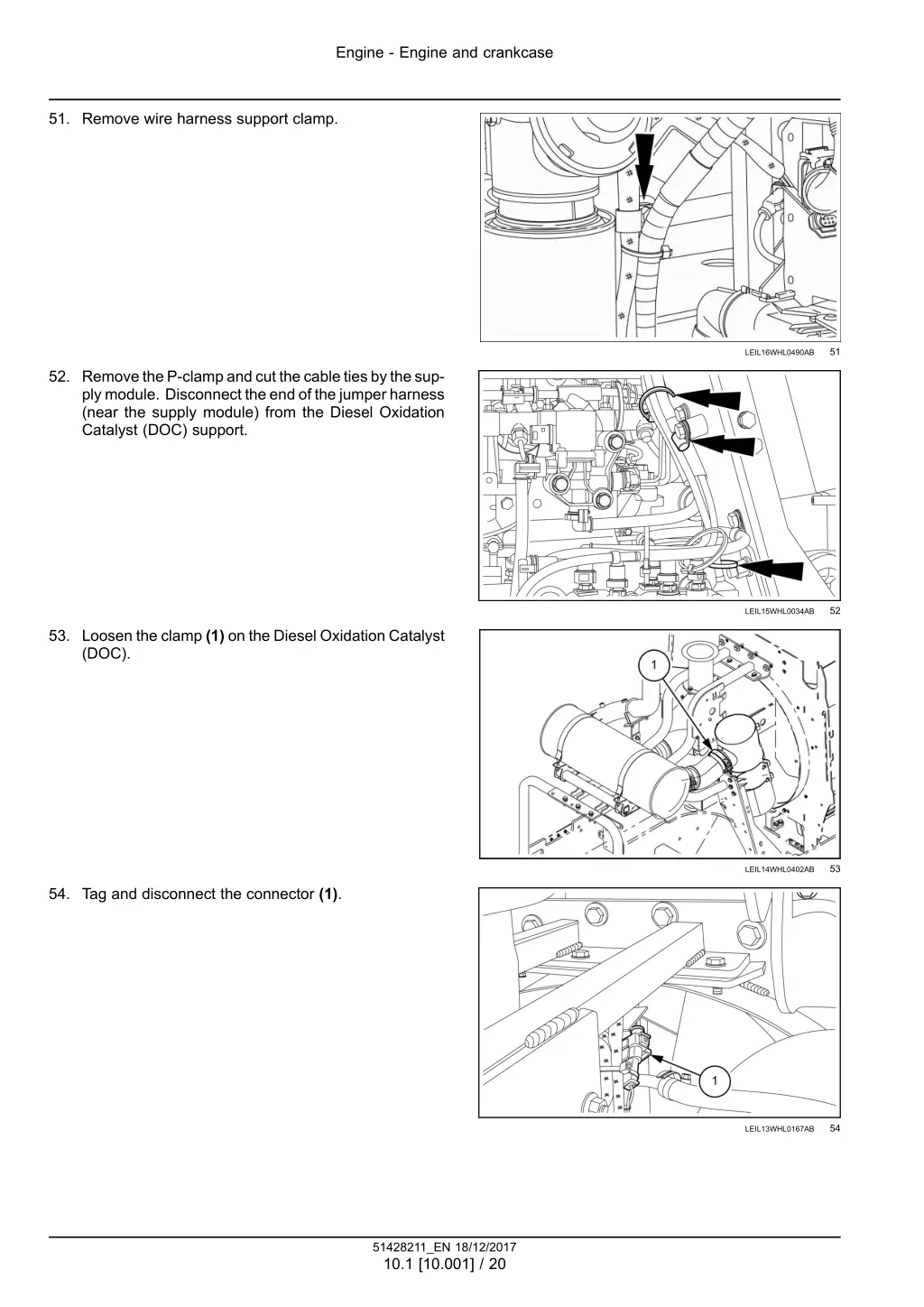 engine engine and crankcase 17