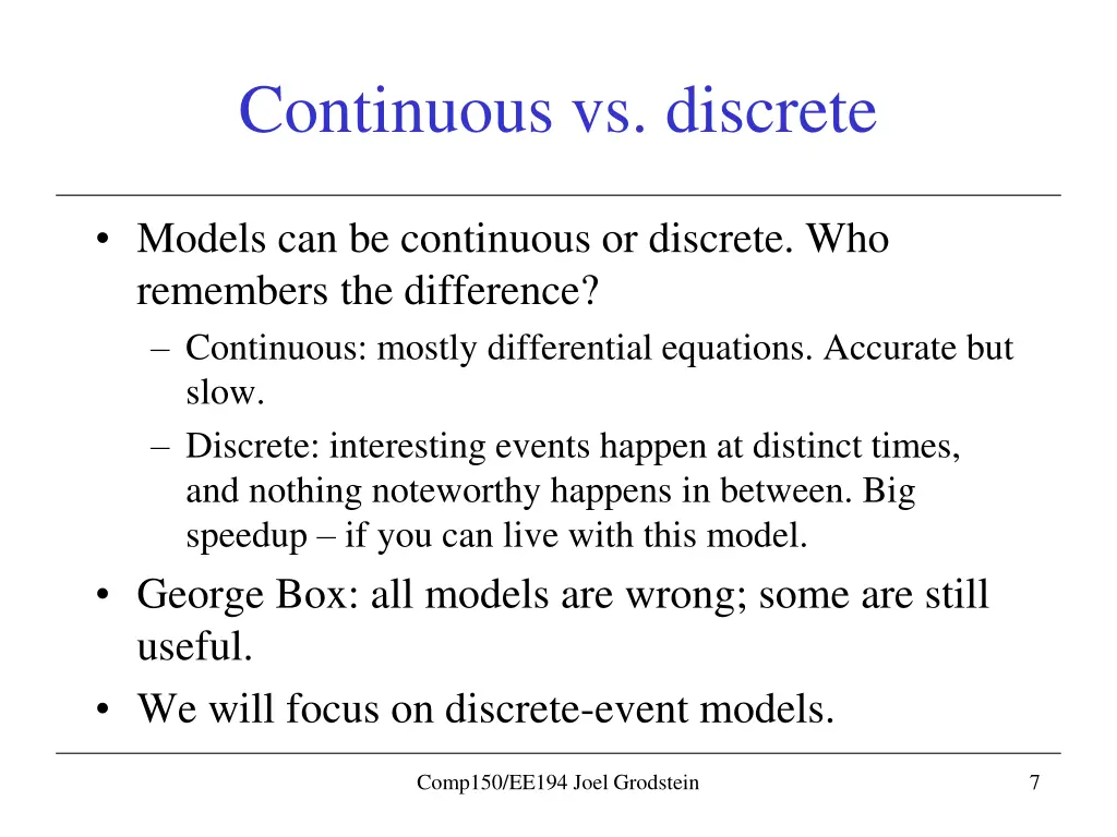 continuous vs discrete