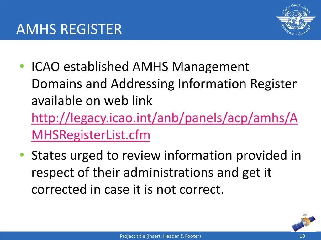 amhs register