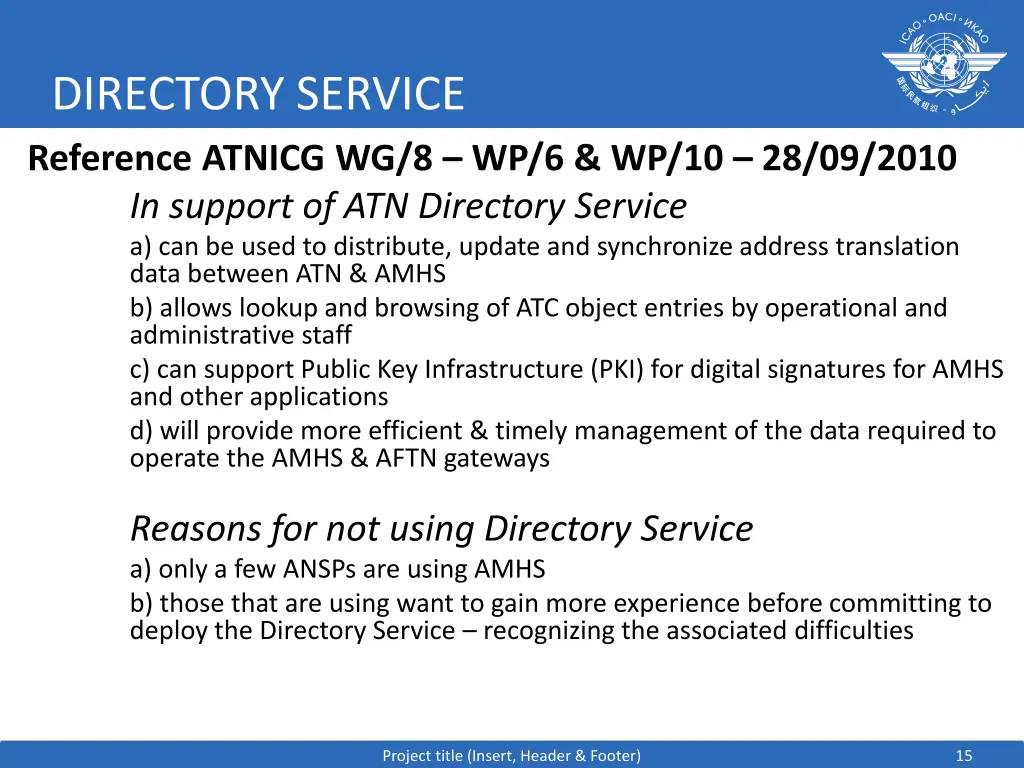 directory service reference atnicg