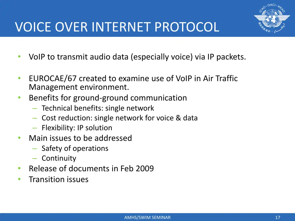 voice over internet protocol