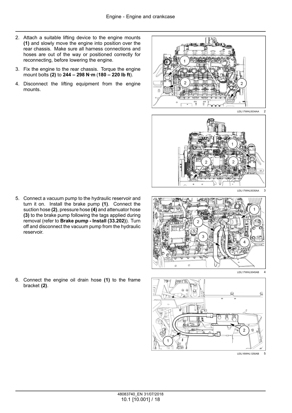 engine engine and crankcase 15