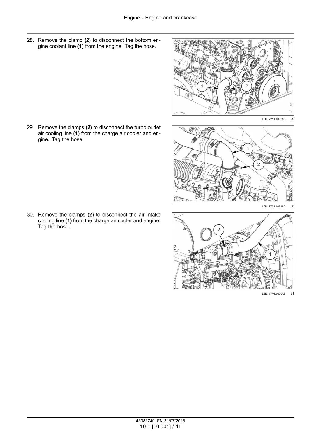 engine engine and crankcase 8