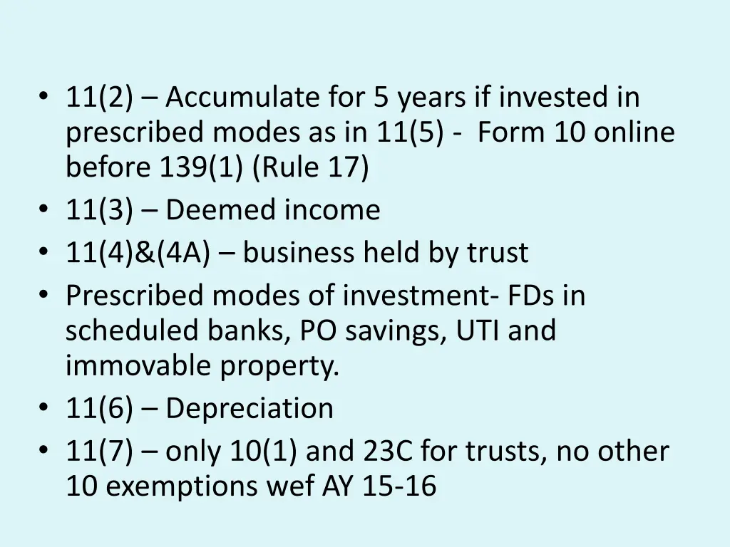 11 2 accumulate for 5 years if invested