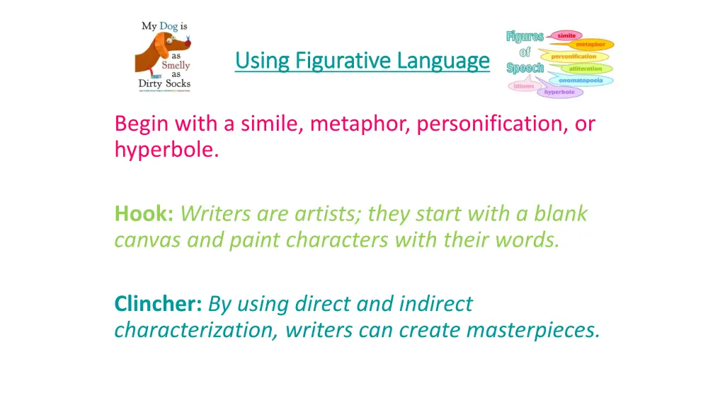 using figurative language using figurative