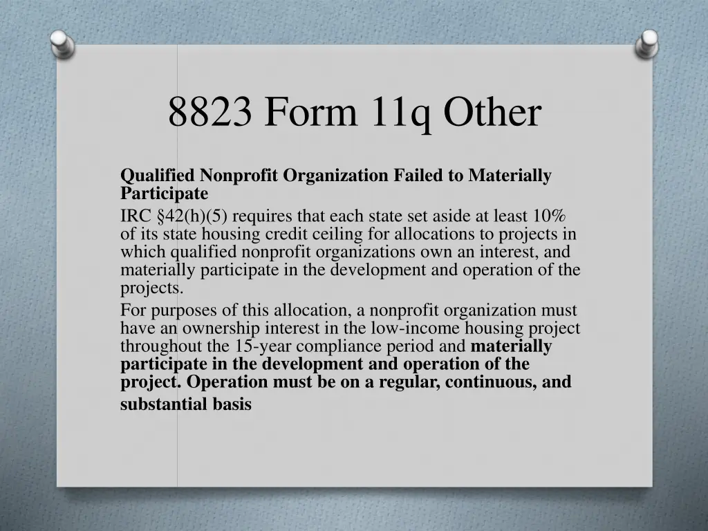 8823 form 11q other