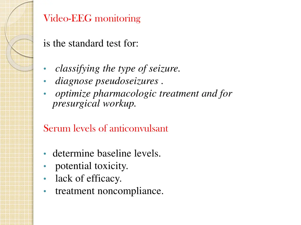 video eeg monitoring