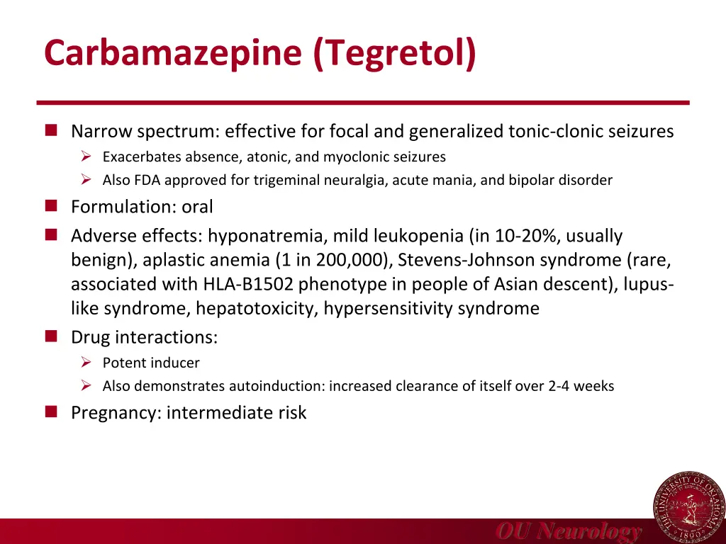 carbamazepine tegretol