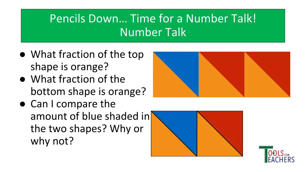 pencils down time for a number talk number talk 10